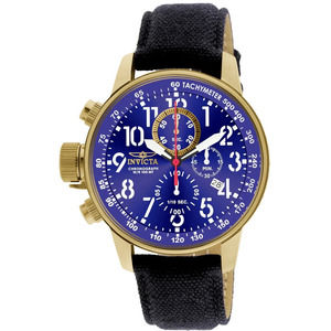 INVICTA Men's I-Force Quartz Multi-function Blue Dial Analog Watch 1516